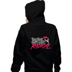 Secret_Shirts Zippered Hoodies, Unisex / Small / Black Radical