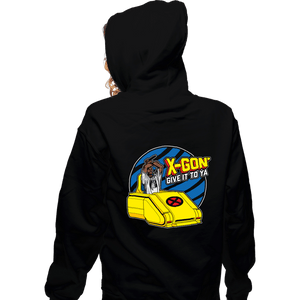 Secret_Shirts Zippered Hoodies, Unisex / Small / Black X-Gon Give It To Ya'