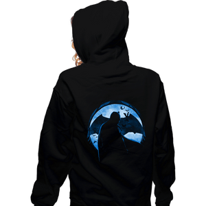 Shirts Zippered Hoodies, Unisex / Small / Black Night Crusader