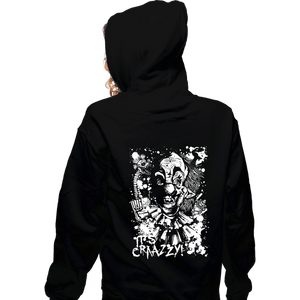 Daily_Deal_Shirts Zippered Hoodies, Unisex / Small / Black Killer Klowns Splatter