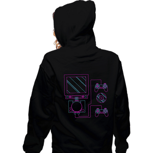 Secret_Shirts Zippered Hoodies, Unisex / Small / Black PSX Love