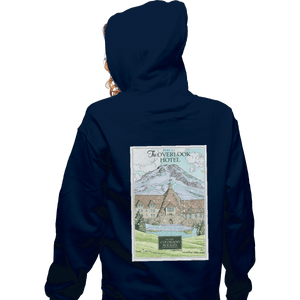 Shirts Zippered Hoodies, Unisex / Small / Navy Stay at the Overlook Hotel