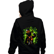Load image into Gallery viewer, Daily_Deal_Shirts Zippered Hoodies, Unisex / Small / Black The Mad Hatter
