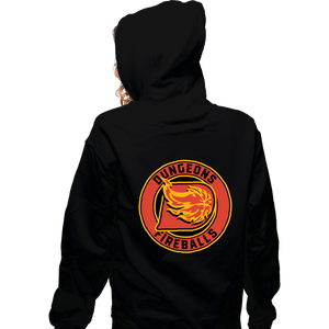 Secret_Shirts Zippered Hoodies, Unisex / Small / Black Dungeons & Fireballs