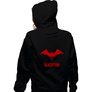 Secret_Shirts Zippered Hoodies, Unisex / Small / Black Batwoman Athletics