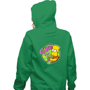 Shirts Zippered Hoodies, Unisex / Small / Irish Green Squishee