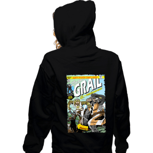 Secret_Shirts Zippered Hoodies, Unisex / Small / Black The Incredible Grail