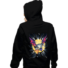 Load image into Gallery viewer, Daily_Deal_Shirts Zippered Hoodies, Unisex / Small / Black Shattered Glass
