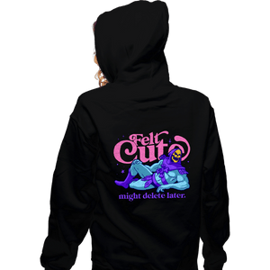 Secret_Shirts Zippered Hoodies, Unisex / Small / Black Might Delete Later