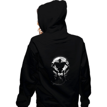 Load image into Gallery viewer, Shirts Zippered Hoodies, Unisex / Small / Black Moonlight Giant
