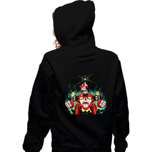 Shirts Zippered Hoodies, Unisex / Small / Black Gurren Puff