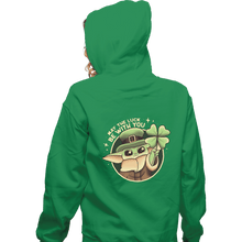 Load image into Gallery viewer, Secret_Shirts Zippered Hoodies, Unisex / Small / Irish Green Paddy Is the Way
