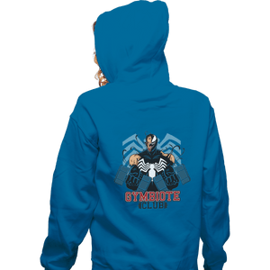 Shirts Zippered Hoodies, Unisex / Small / Royal Blue Gym-Biote Club