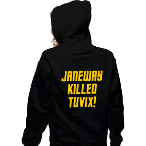 Secret_Shirts Zippered Hoodies, Unisex / Small / Black Tuvix