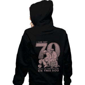 Shirts Zippered Hoodies, Unisex / Small / Black Hog