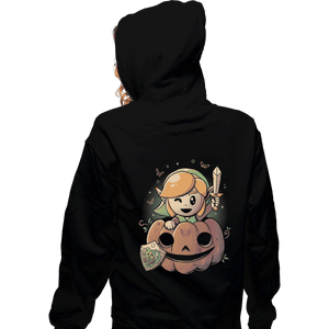 Shirts Zippered Hoodies, Unisex / Small / Black Awakening Pumpkin