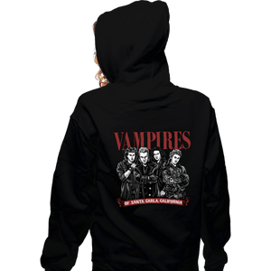 Secret_Shirts Zippered Hoodies, Unisex / Small / Black Vampires