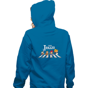 Secret_Shirts Zippered Hoodies, Unisex / Small / Royal Blue Chrono Road