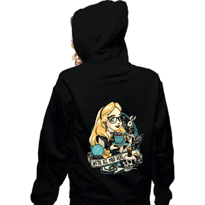 Secret_Shirts Zippered Hoodies, Unisex / Small / Black Rocker Alice!