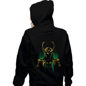 Secret_Shirts Zippered Hoodies, Unisex / Small / Black Mischief Armor