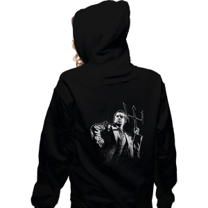 Shirts Zippered Hoodies, Unisex / Small / Black Brick