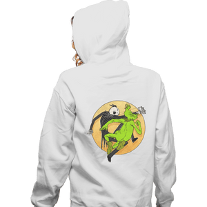 Shirts Zippered Hoodies, Unisex / Small / White Jack VS Grinch