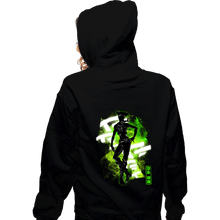 Load image into Gallery viewer, Shirts Zippered Hoodies, Unisex / Small / Black Cosmic Jolyne Cujoh
