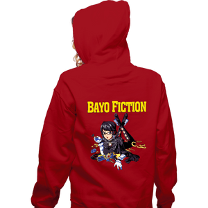 Secret_Shirts Zippered Hoodies, Unisex / Small / Red Bayo Fiction