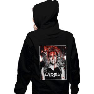 Secret_Shirts Zippered Hoodies, Unisex / Small / Black Carrie!