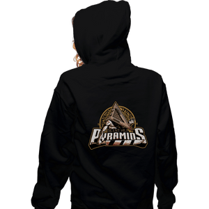 Daily_Deal_Shirts Zippered Hoodies, Unisex / Small / Black Silent Hill Pyramids