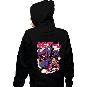 Shirts Zippered Hoodies, Unisex / Small / Black Astro VS Pluto