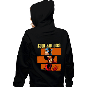 Secret_Shirts Zippered Hoodies, Unisex / Small / Black The Good The Bad And The Uggo