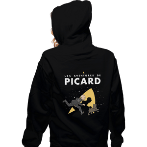 Shirts Pullover Hoodies, Unisex / Small / Black Les Aventures De Picard