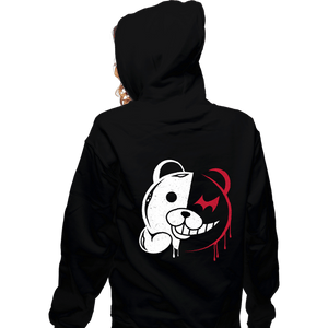 Shirts Zippered Hoodies, Unisex / Small / Black Kuma Despair