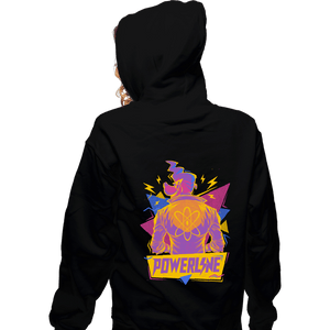 Secret_Shirts Zippered Hoodies, Unisex / Small / Black Powerline!