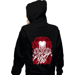 Secret_Shirts Zippered Hoodies, Unisex / Small / Black The Clown