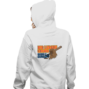 Secret_Shirts Zippered Hoodies, Unisex / Small / White Big League Chewie