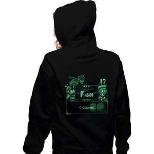 Secret_Shirts Zippered Hoodies, Unisex / Small / Black Butt-Dial