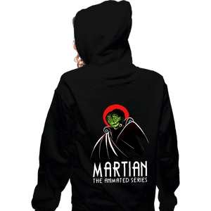 Secret_Shirts Zippered Hoodies, Unisex / Small / Black Martian