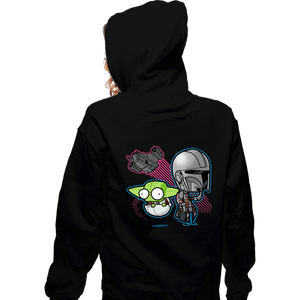 Shirts Zippered Hoodies, Unisex / Small / Black Zim Djarin