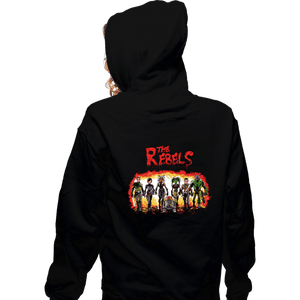 Secret_Shirts Zippered Hoodies, Unisex / Small / Black The Rebels