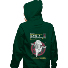 Load image into Gallery viewer, Secret_Shirts Zippered Hoodies, Unisex / Small / Irish green Slave 1 Manual
