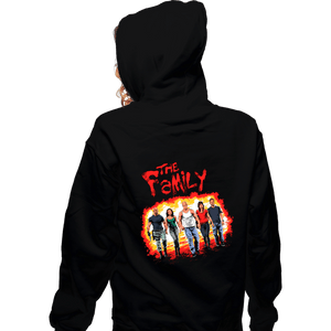 Secret_Shirts Zippered Hoodies, Unisex / Small / Black The Family