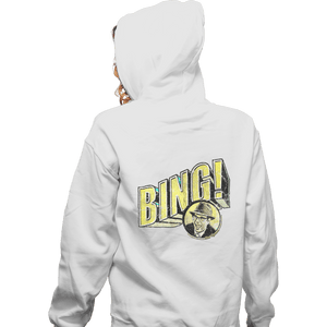 Shirts Zippered Hoodies, Unisex / Small / White Bing