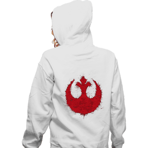 Shirts Zippered Hoodies, Unisex / Small / White Rebels