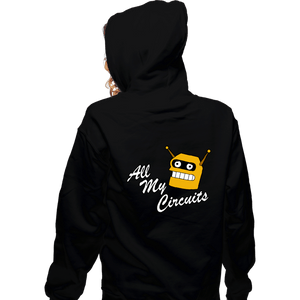 Secret_Shirts Zippered Hoodies, Unisex / Small / Black All My Circuts